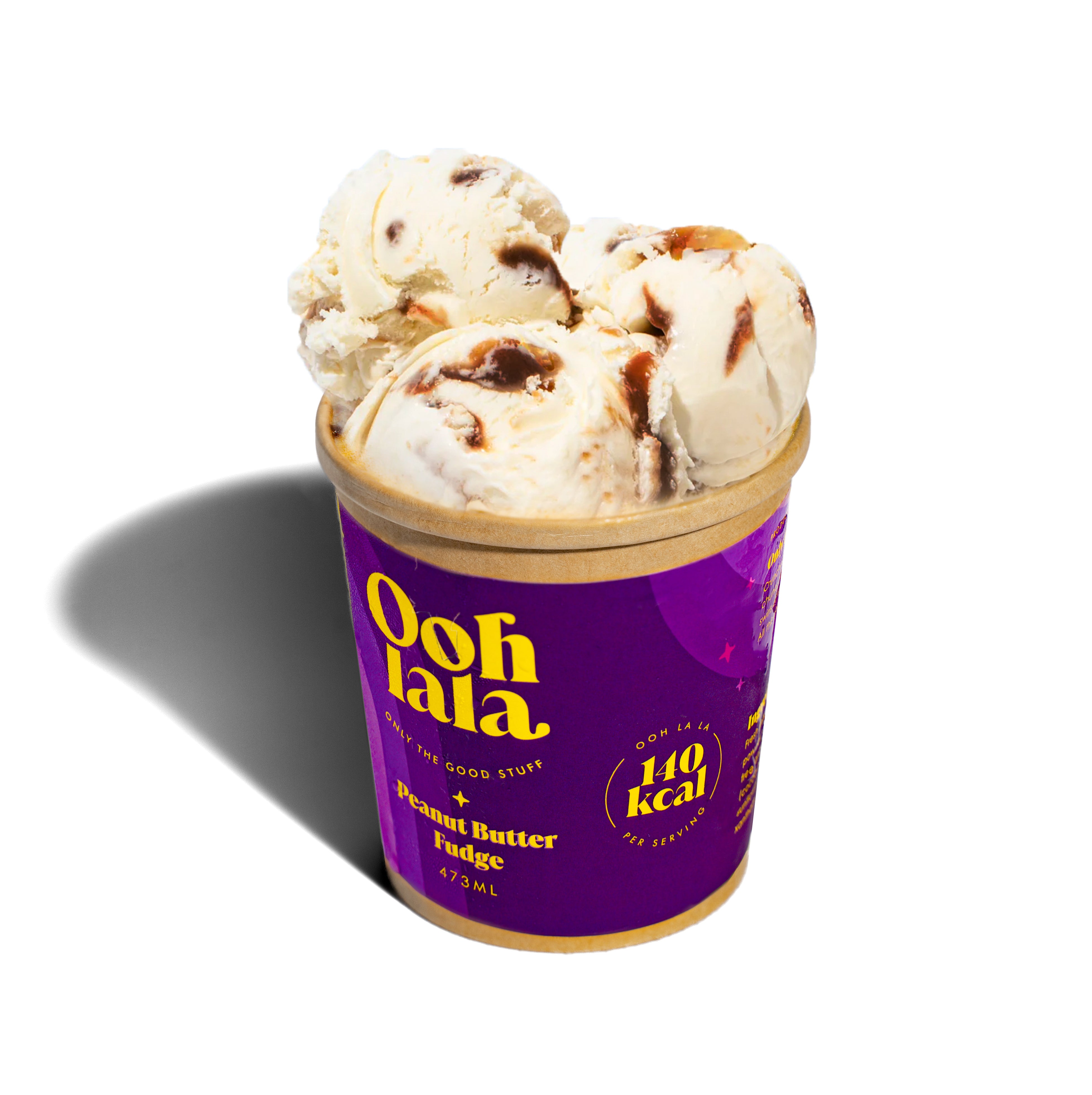 Peanut Butter Fudge Oohlala Creamery