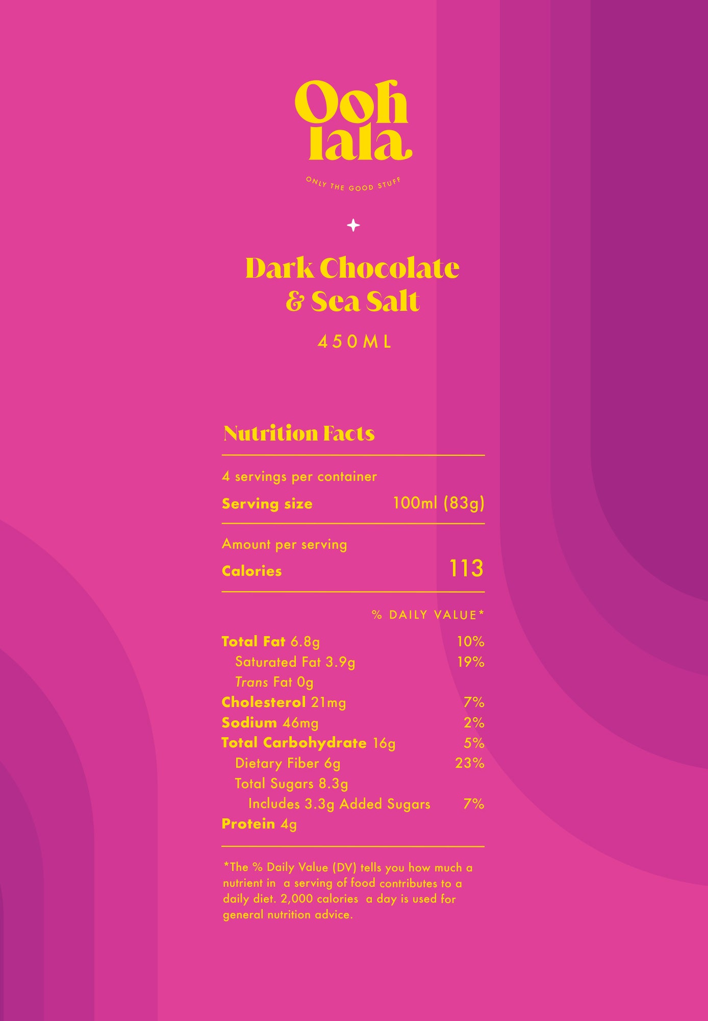 72% Valrhona Dark Chocolate & Sea Salt